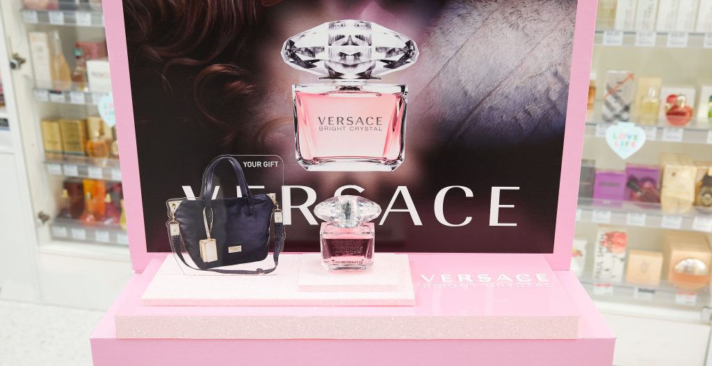 versace perfume boots