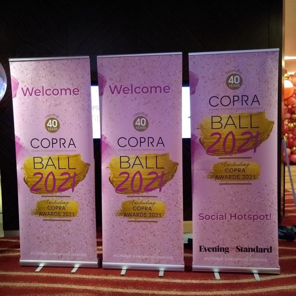 Copra pull up banners
